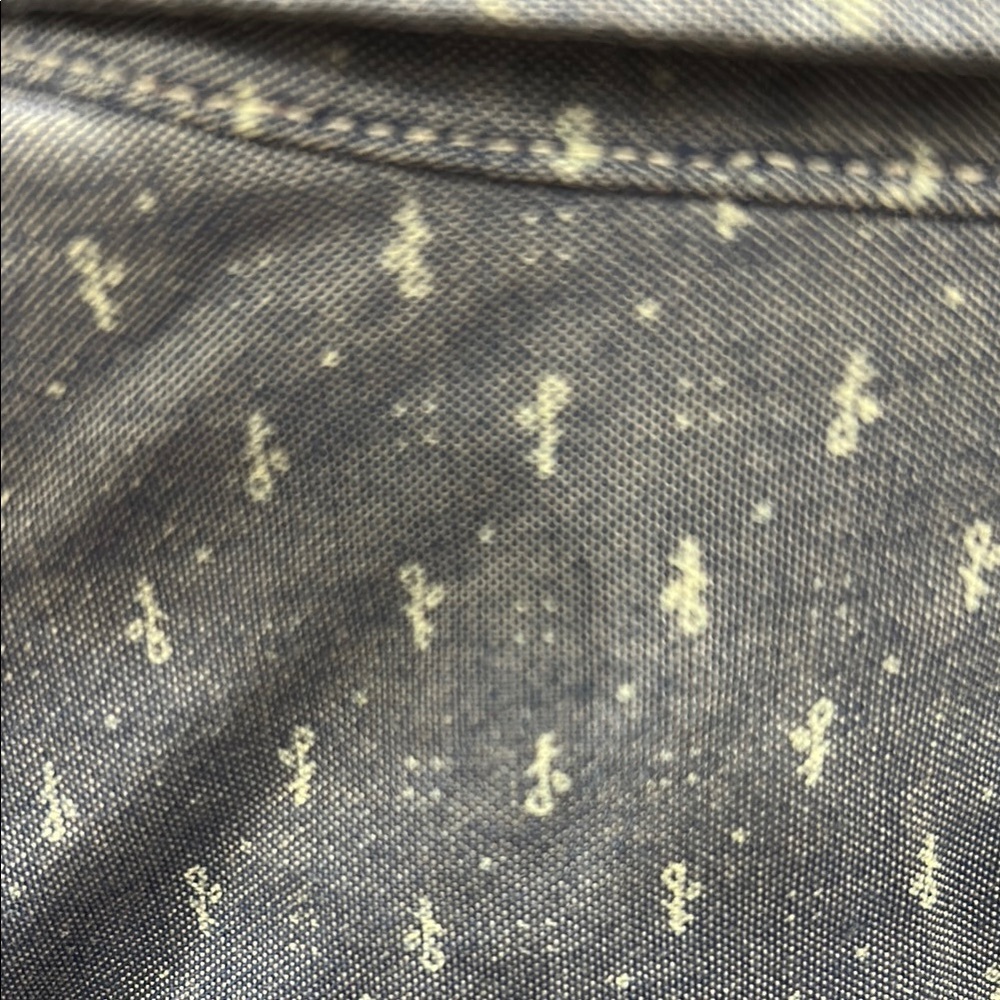 American Eagle Blue Patterned Shirt - image 3